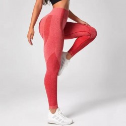 MALLAS PUSH UP MUJER ROJO